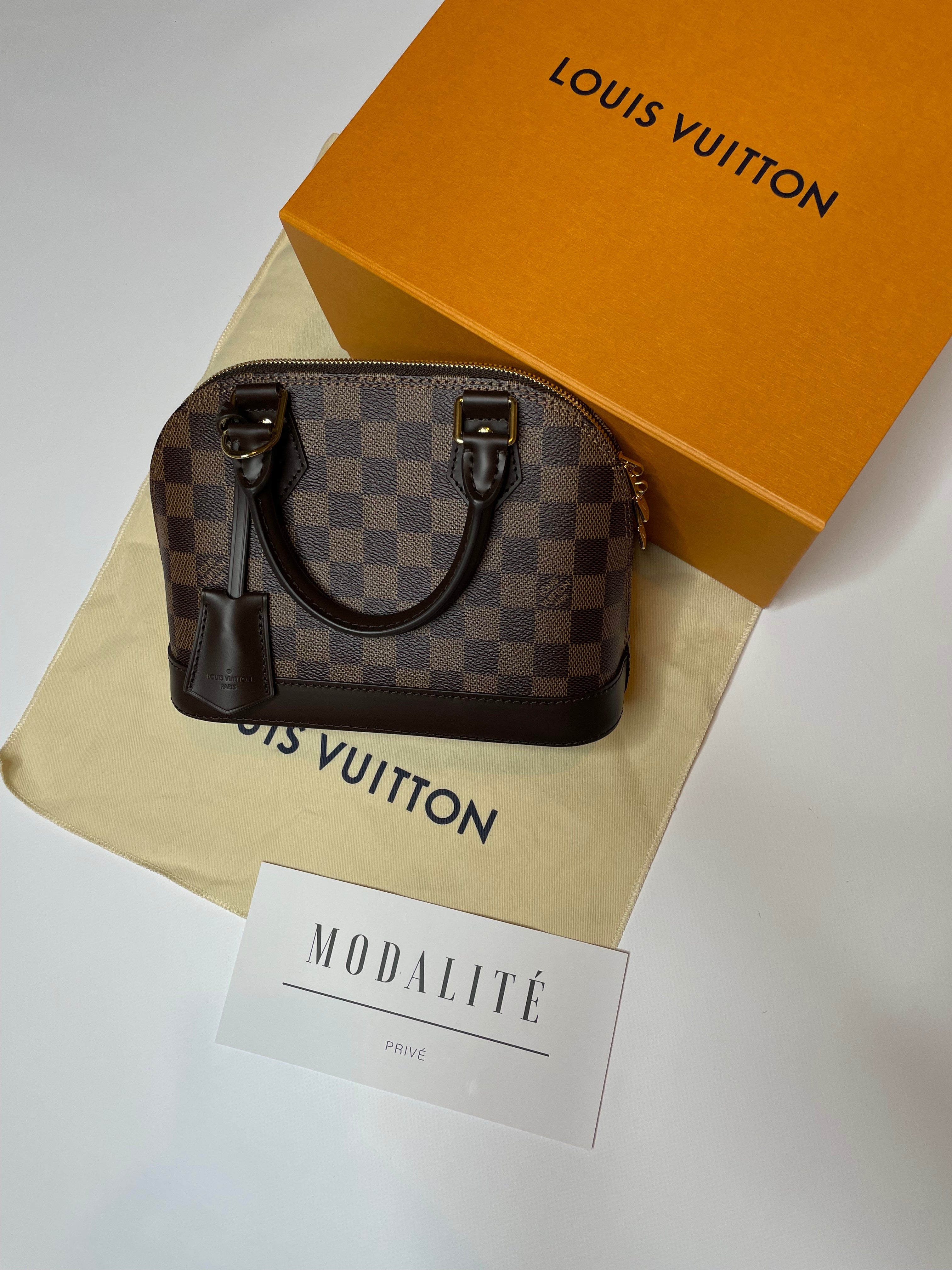 Louis Vuitton Alma BB Modalite Prive