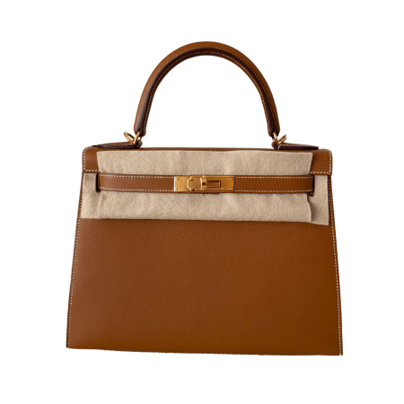 Hermès Kelly 28 Gold Epsom GHW