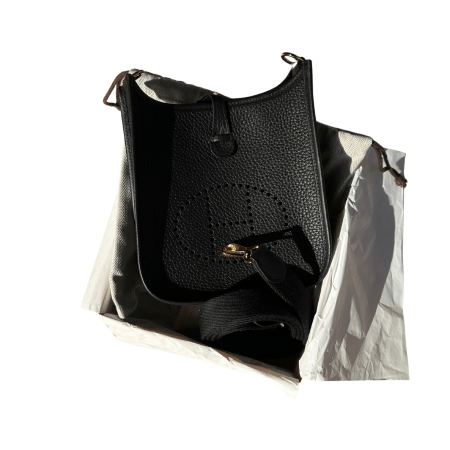 Hermès Mini Evelyne 16 Noir Taurillon GHW