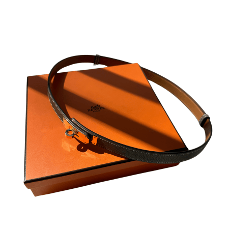 Hermès Kelly Belt Etoupe Epsom GHW