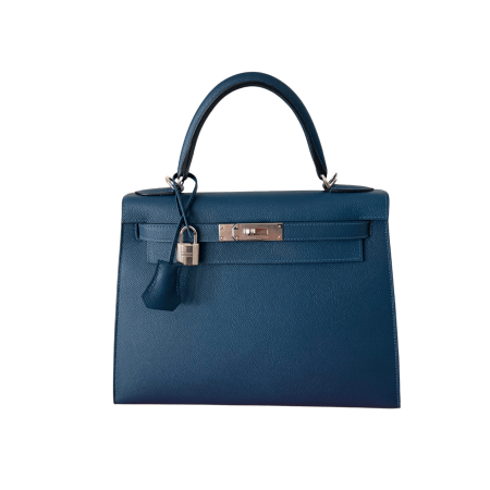Hermès Kelly 28 Deep Blue Epsom PHW