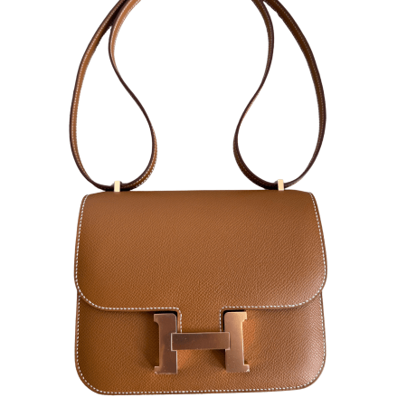 Hermès Constance Mini 18 Gold Epsom RGHW